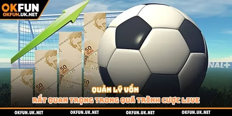 Quản lý vốn rất quan trọng trong quá trình cược live