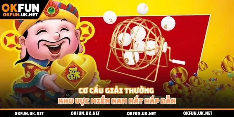 Cơ cấu giải thưởng khu vực miền Nam rất hấp dẫn